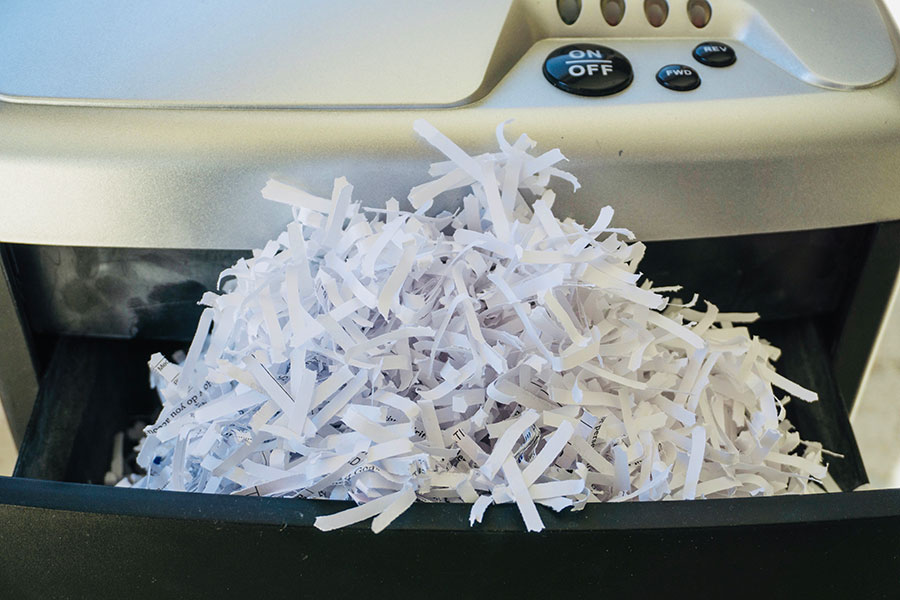 trituradora de papel