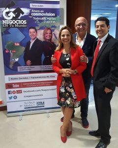 Paola Rueda, Alberto Ciurana y Juan Carlos Yepes
