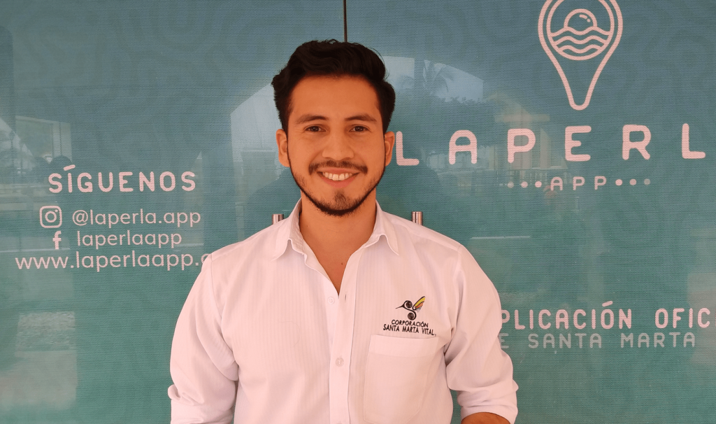 Erick Navarro, Director La Perla App (Foto Orlando Gómez).