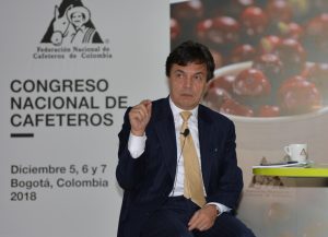 Roberto Vélez, gerente de la Federación Nacional de Cafeteros