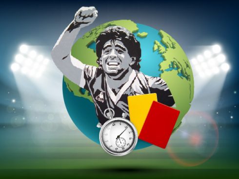Maradona, una imagen eterna