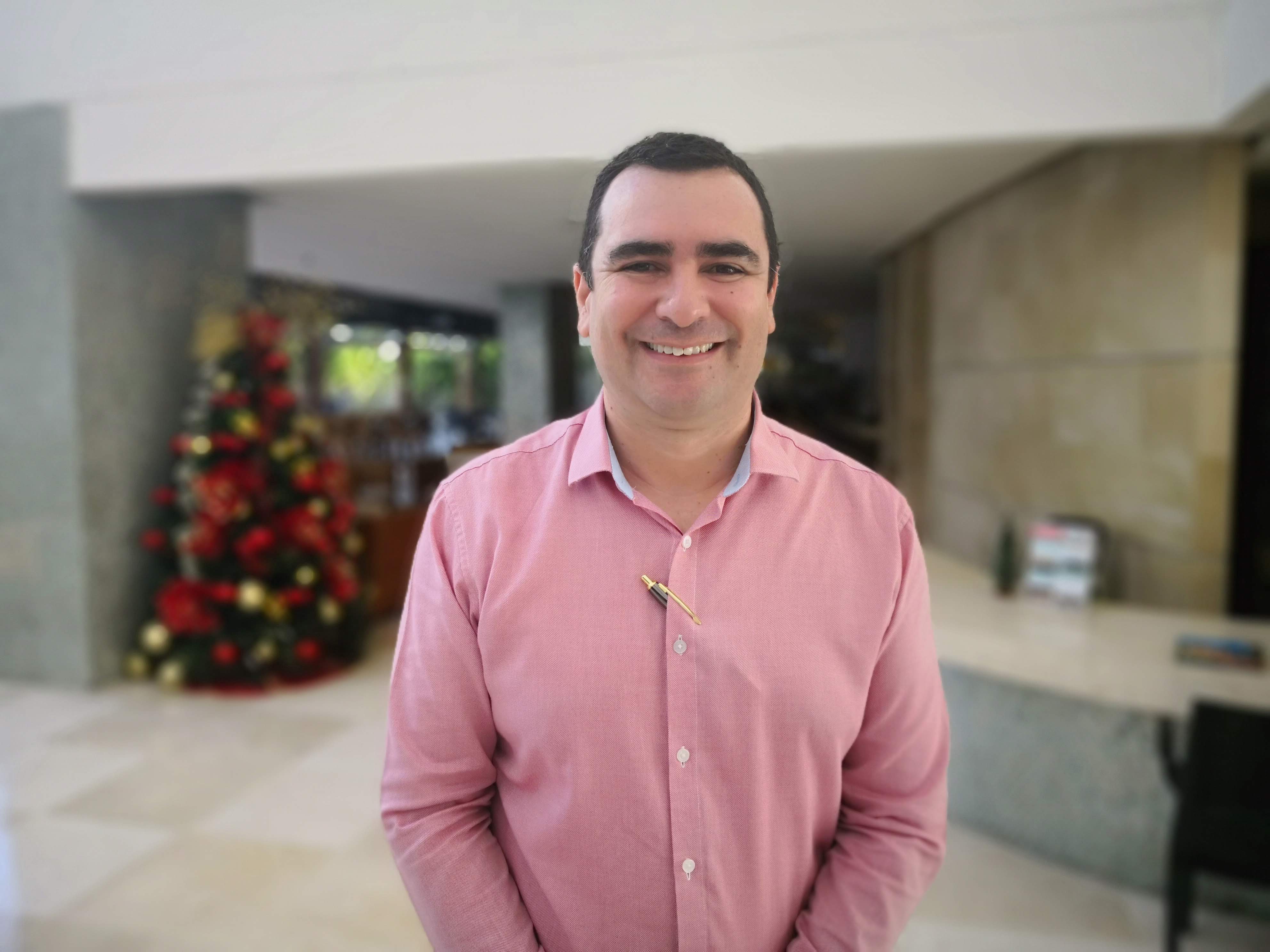 Jorge Michaels, Gerente General, Sonesta Cartagena (Foto Orlando Gomez Camacho).