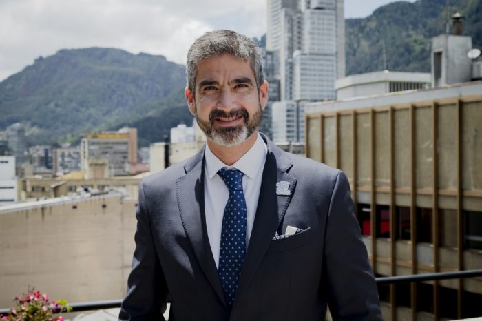 Hernando Chica Zuccardi, presidente de Banco Agrario (Foto Banco Agrario).