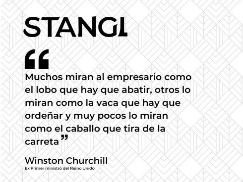 El empresario según Winston Churchill