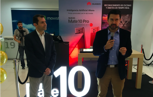 Lanzamiento del Mate 10 con Ricardo Triana y Juan Fernando Molina