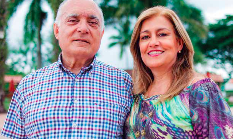 Alfredo Hoyos y Liliana Restrepo, fundadores de Frisby