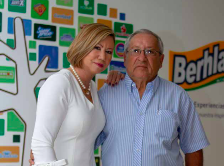 Amanda Alzate y Hernán Berrío, de Berhlan