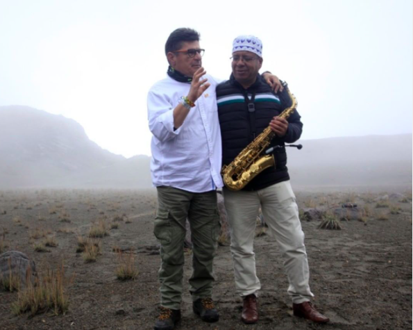 Concierto organizado por Cabeto en el Nevado del Ruiz