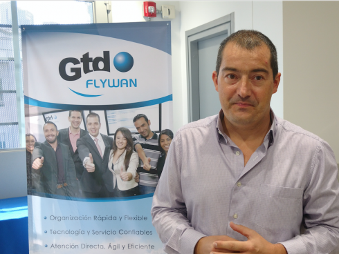 Tomás Gil Toro, gerente general GTD Flywan Colombia (Foto: Orlando Gómez).