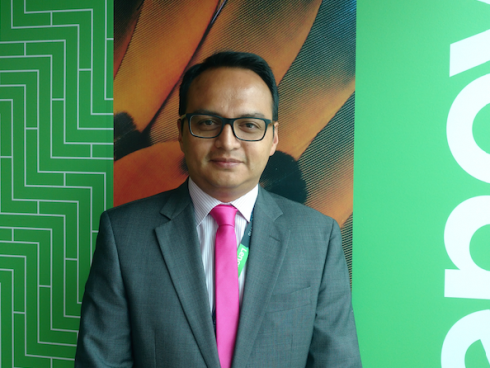 Jonathan Castro, Brand Manager Data Center Business Group de Lenovo. (Foto Orlando Gomez Camacho).