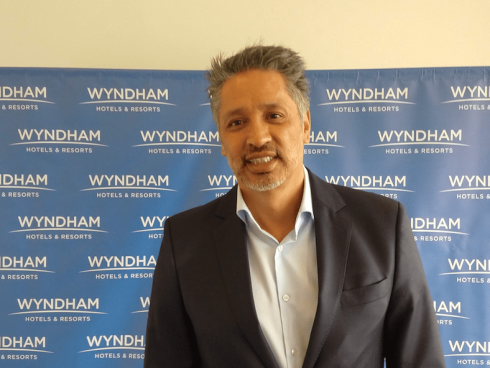 Alejandro Moreno, Presidente y CEO Latinoamérica y El Caribe, Wyndham Hotels and Resorts (Foto Orlando Gomez).