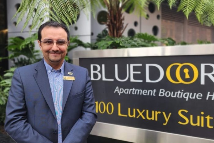 Manuel Aldana, gerente general de 100 Luxury Suites (Foto Orlando Gómez).